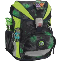 ErgoFlex Superlight - Schulrucksack Set 5tlg. 650g (Funny Fighter)