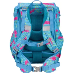 ErgoFlex Superlight - Schulrucksack Set 5tlg. 650g (Happy Pixel)