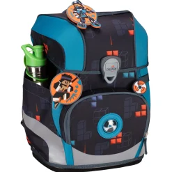ErgoFlex Tiny - Schulranzen Set 5tlg. 900g (Ninja Fighter)