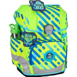 ErgoFlex Tiny Exklusiv Neon - Schulranzen Set 5tlg. 900g (Monster)