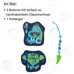 ErgoFlex Tiny Exklusiv Neon - Schulranzen Set 5tlg. 900g (Monster)