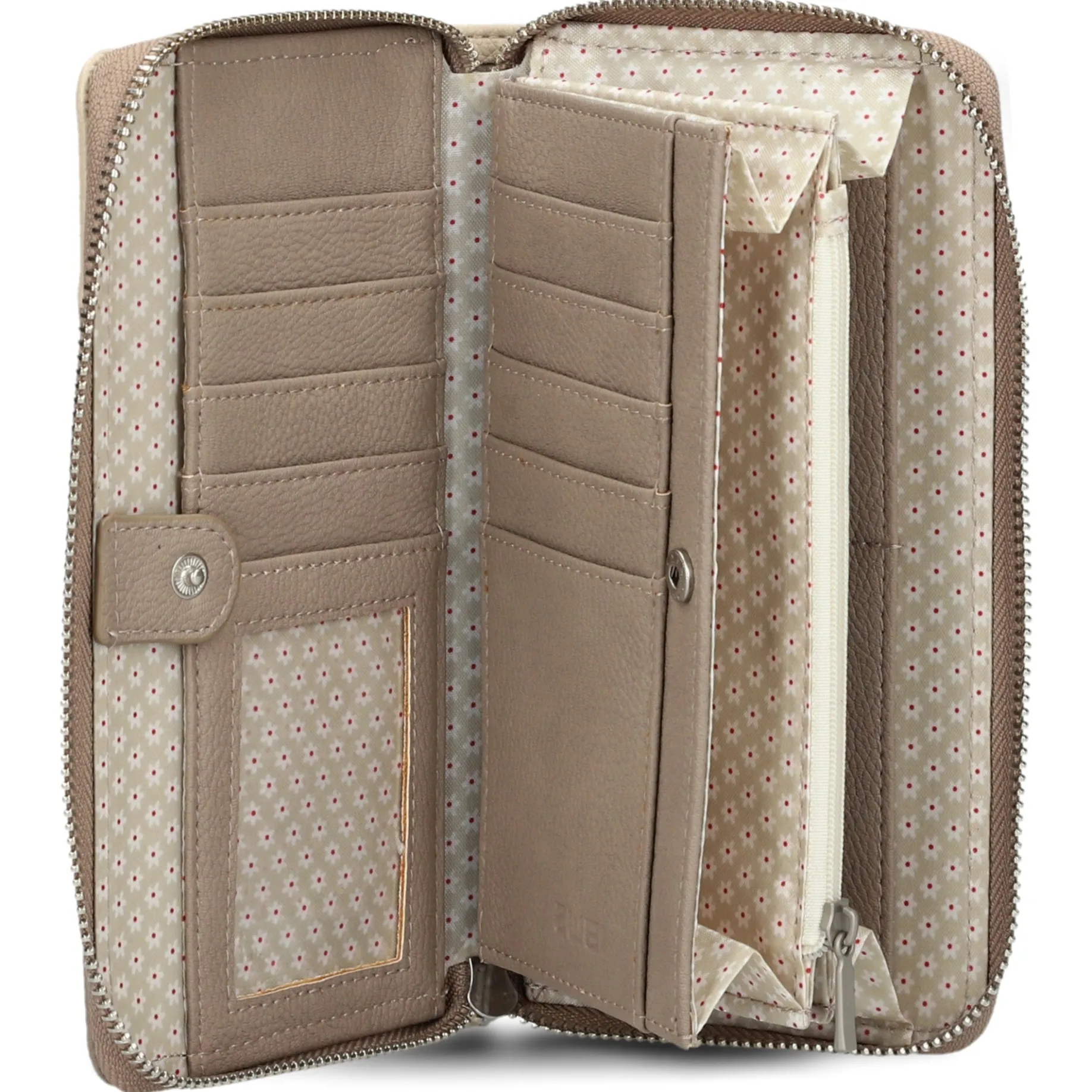 Eva EV2 - Geldbörse 15cc 19 cm (nubuk-cappuccino)
