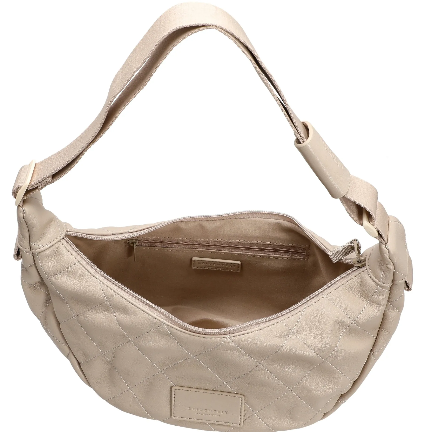 Evenes Halfmoon - Schultertasche 36 cm (light sand)