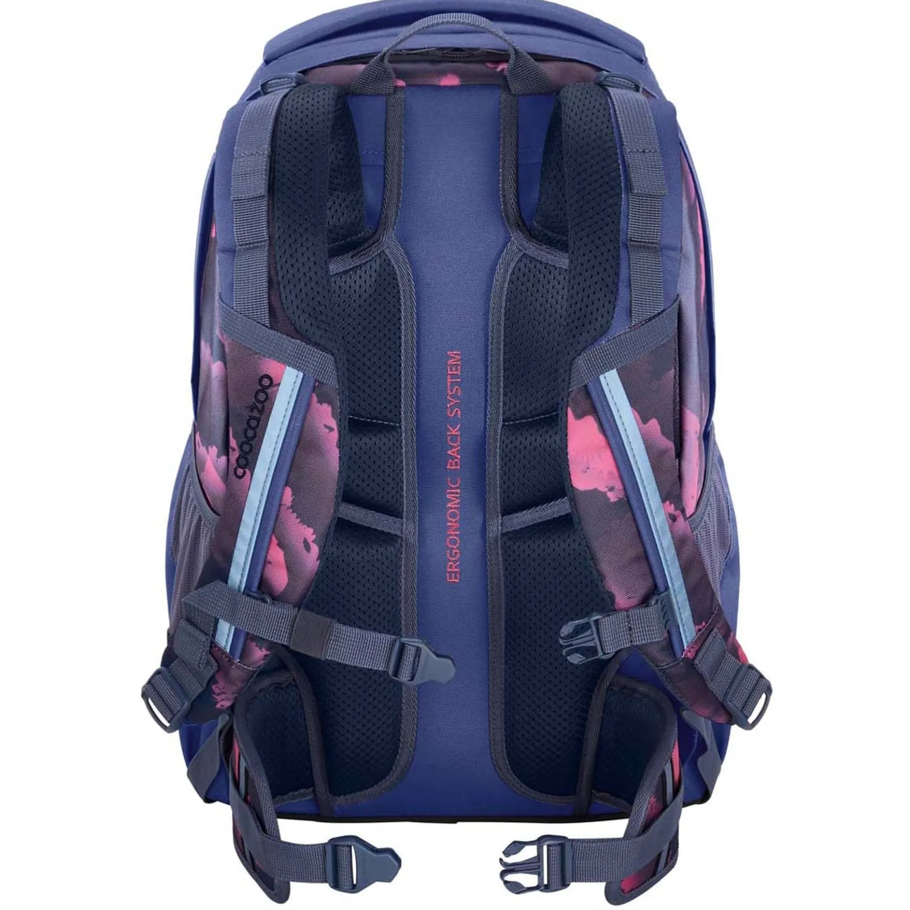 Every - Schulrucksack 44 cm (berry marble)