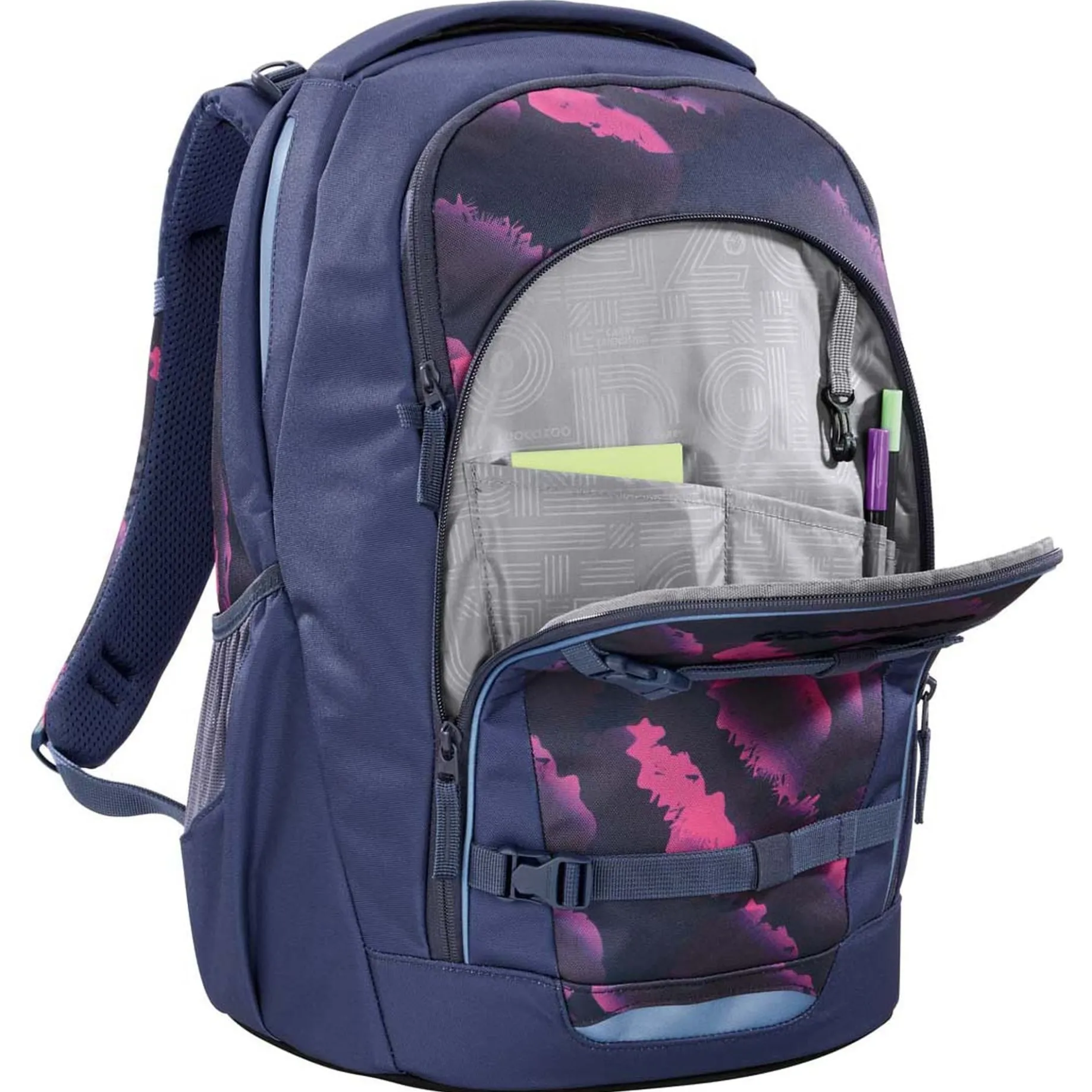 Every - Schulrucksack 44 cm (berry marble)