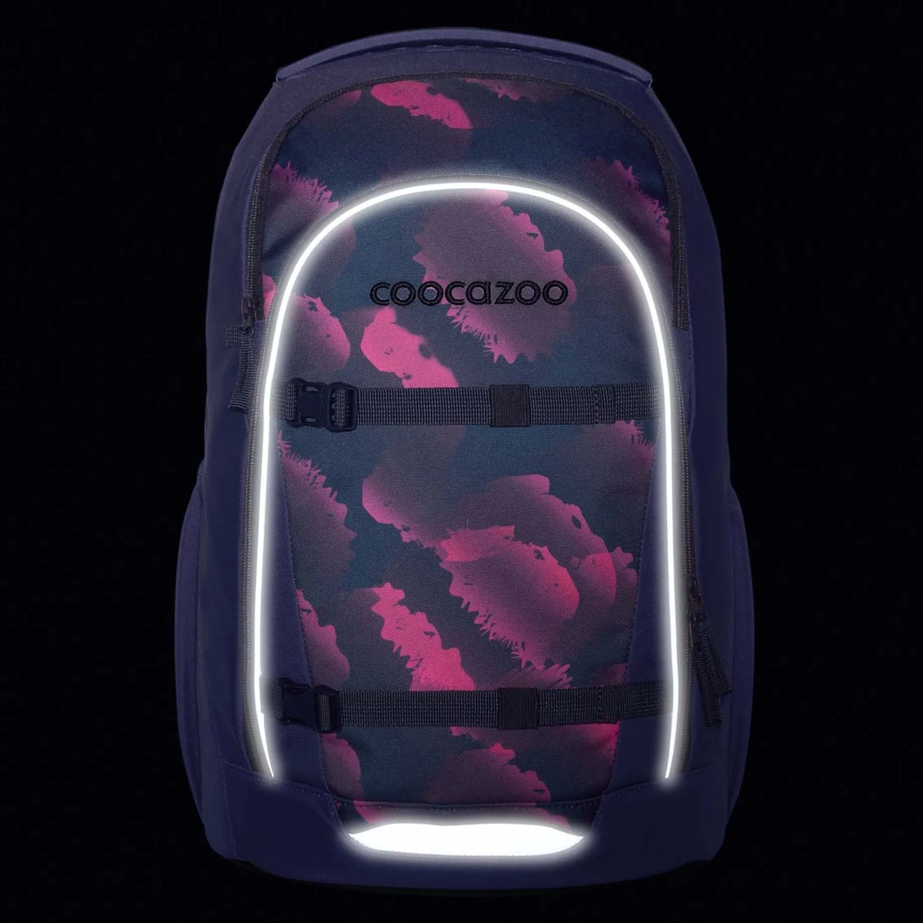 Every - Schulrucksack 44 cm (berry marble)