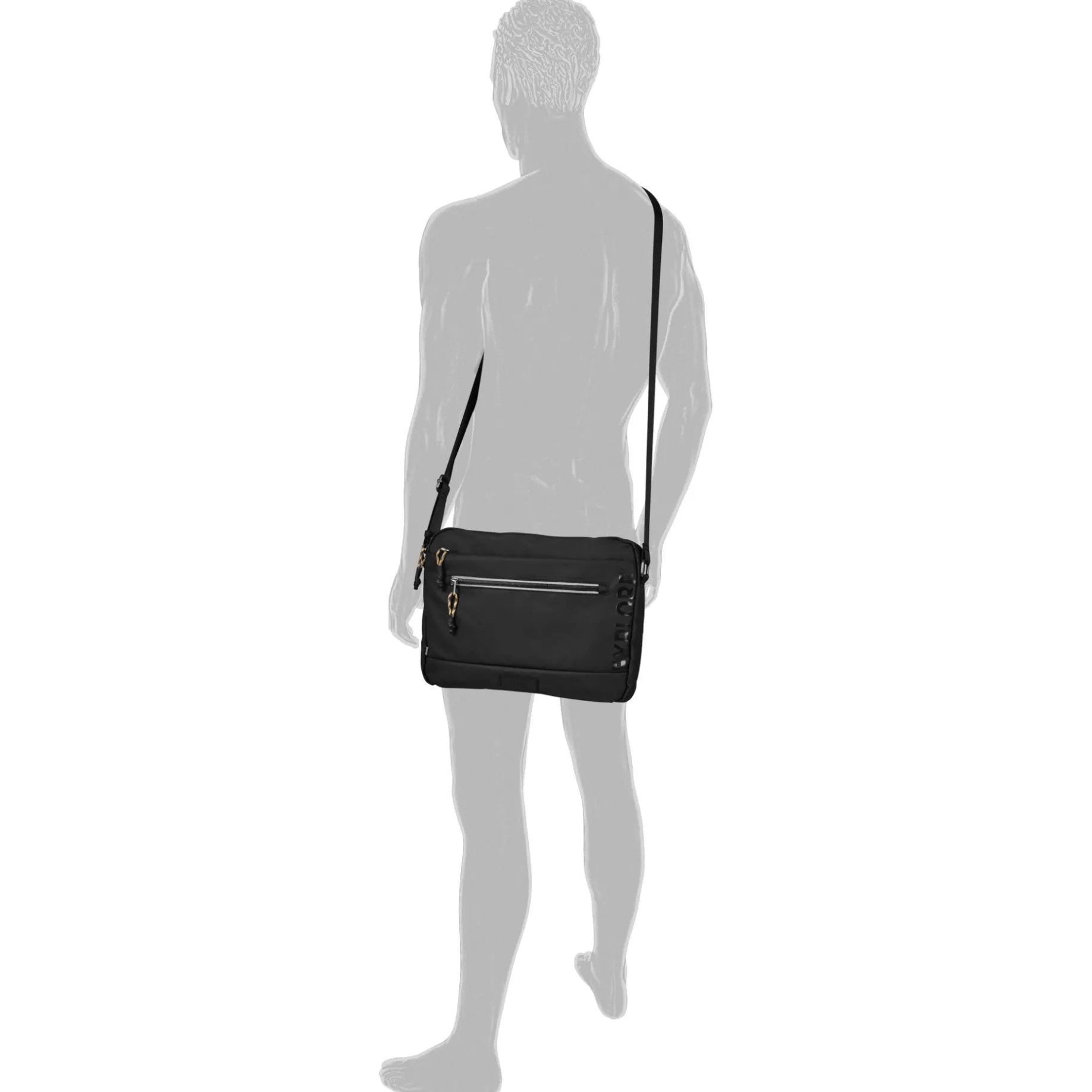Explore - Umhängetasche M (black)