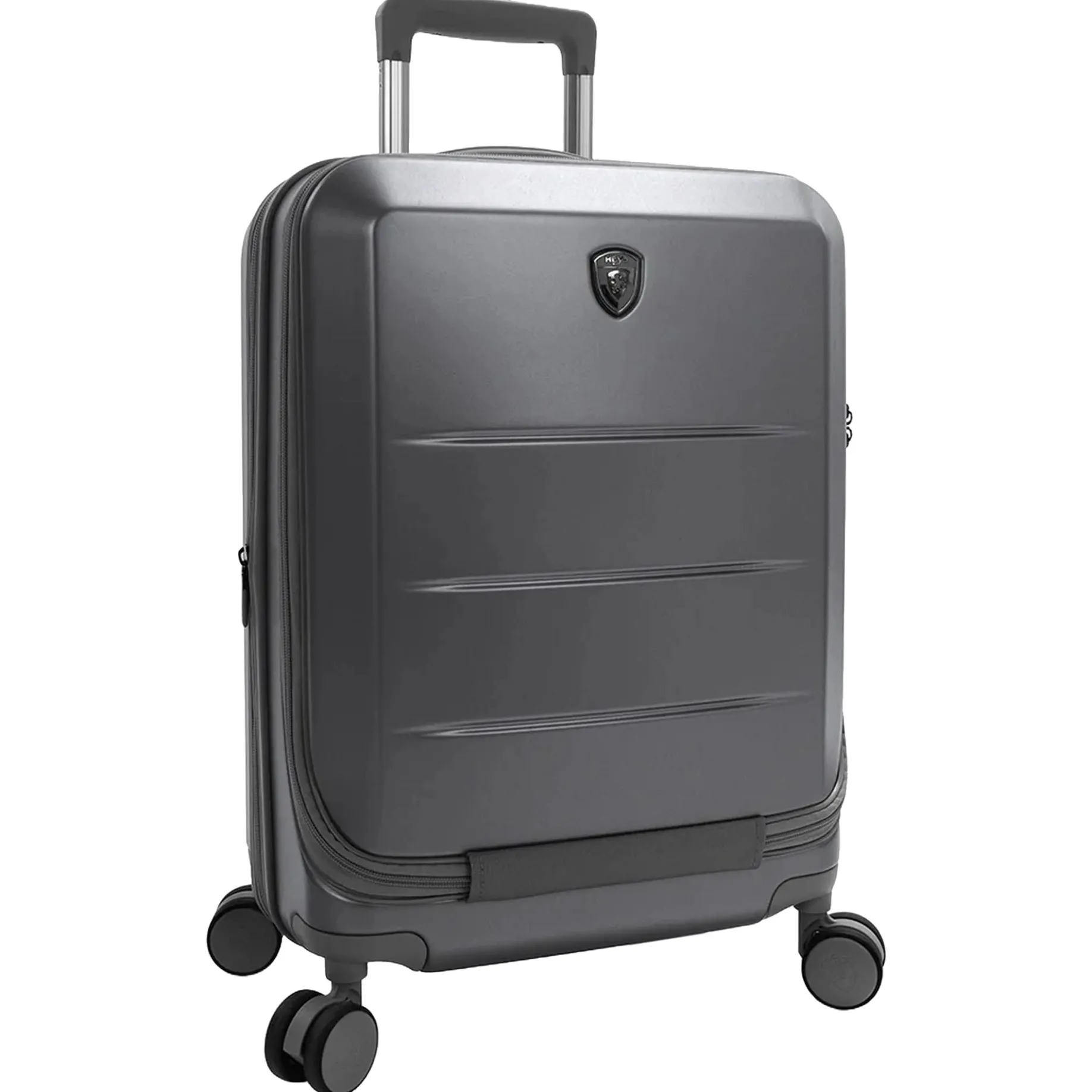EZ Fashion - 4-Rollen-Kabinentrolley S 15.6" 53 cm erw. (charcoal)