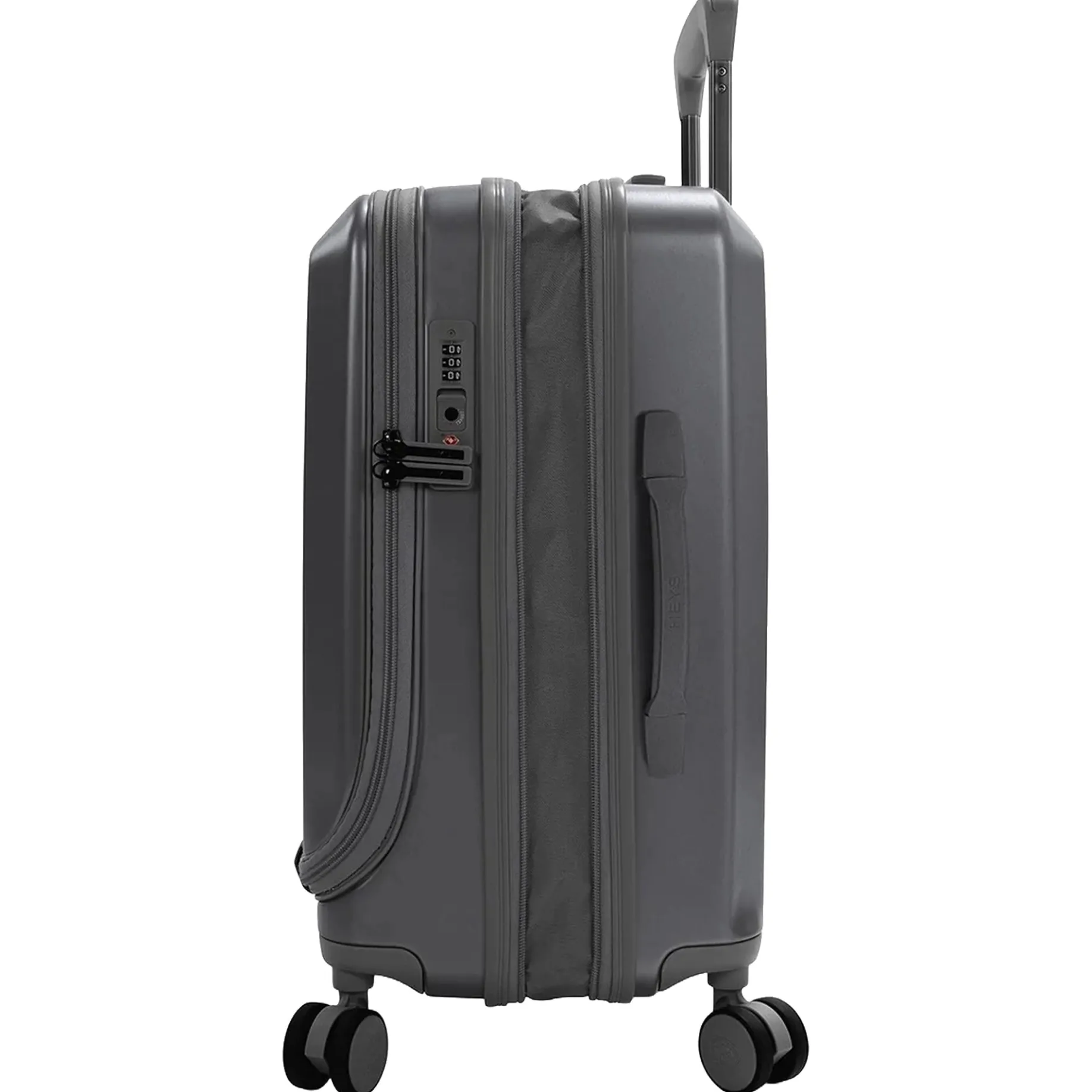 EZ Fashion - 4-Rollen-Kabinentrolley S 15.6" 53 cm erw. (charcoal)