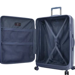 EZ Fashion - 4-Rollen-Trolley L 76 cm (navy)