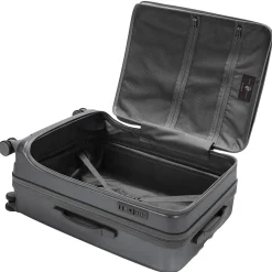 EZ Fashion - 4-Rollen-Trolley M 66 cm erw. (charcoal)