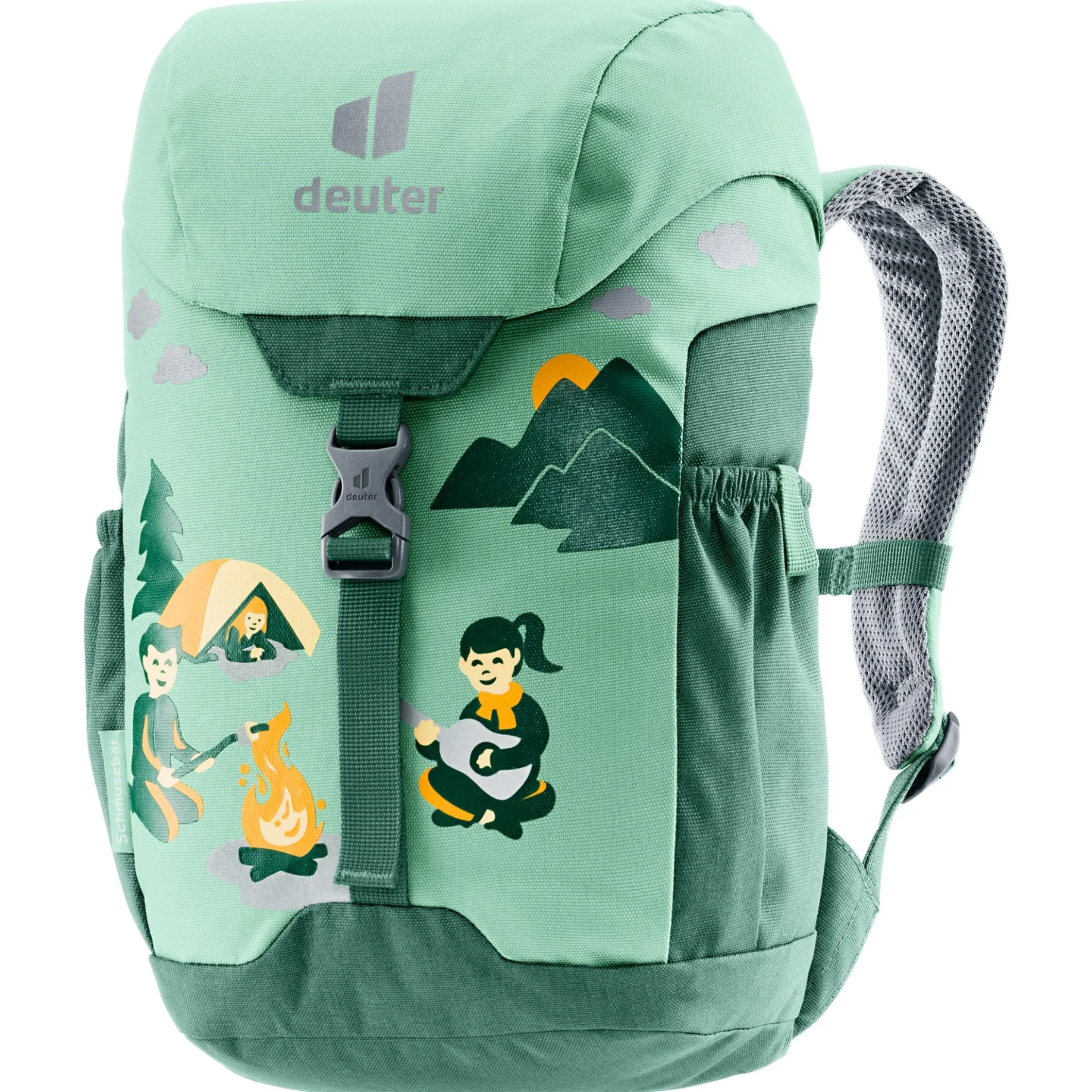 Family Schmusebär 8 - Kinderrucksack 33 cm (spaermint-seagreen)