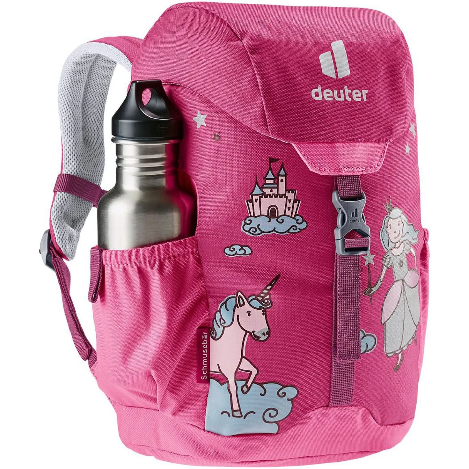 Family Schmusebär 8 - Kinderrucksack 33 cm (ruby-hotpink)