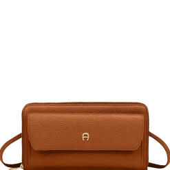 Fashion - Handytasche/Geldbörse 6cc 20 cm (cognac brown)
