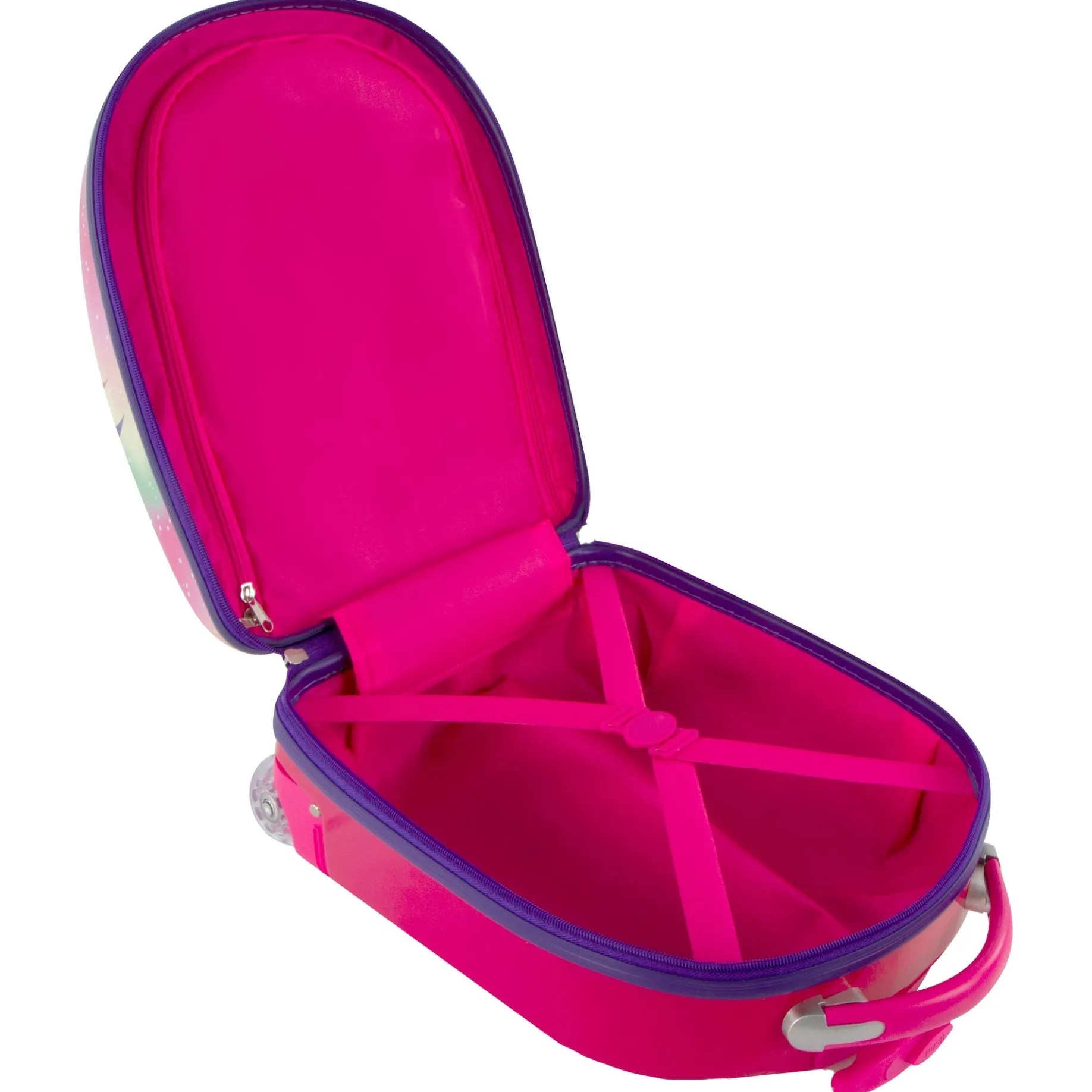 Fashion Round Shape - 2-Rollen-Trolley 46 cm (Einhorn)