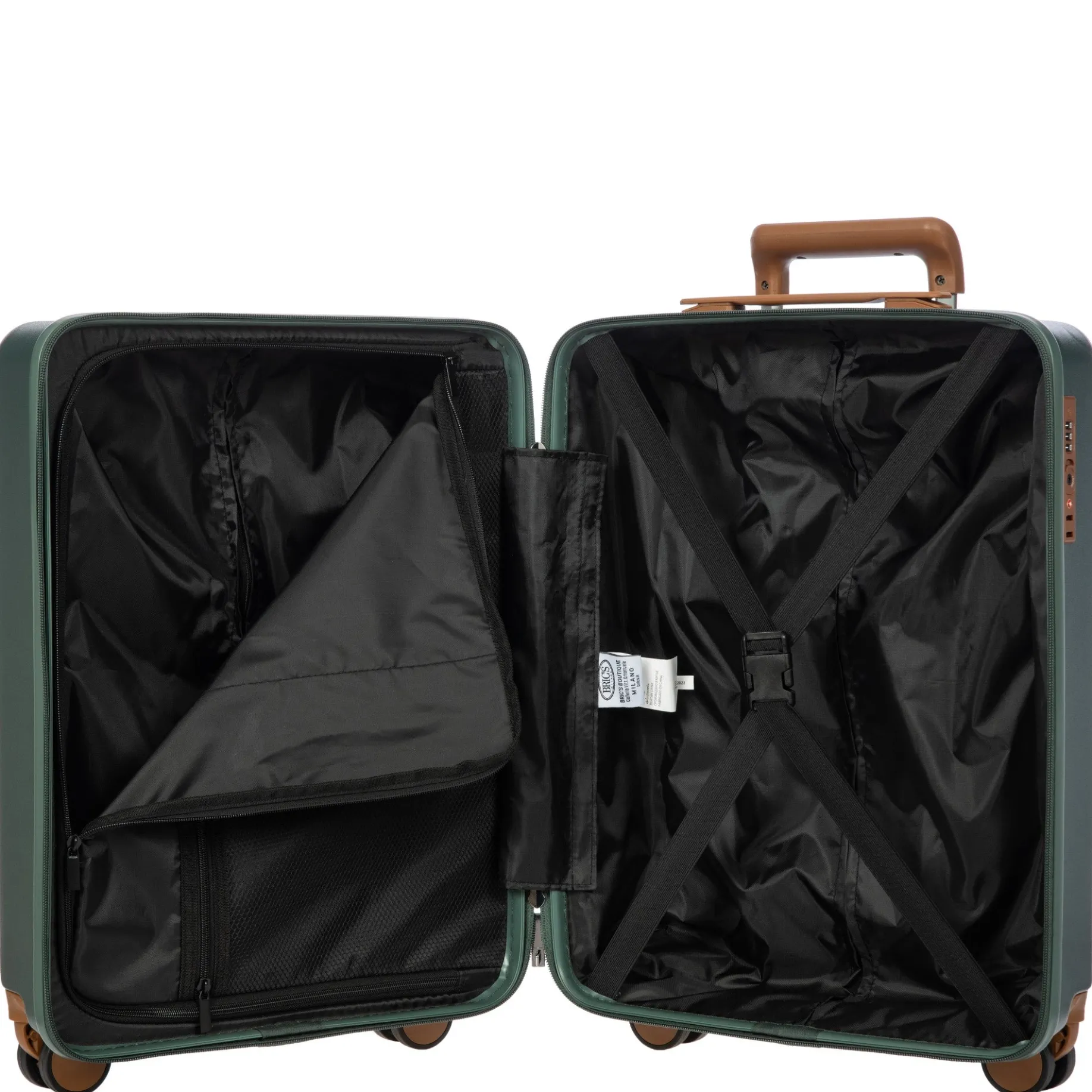 Ferrara - 4-Rollen-Kabinentrolley 55 cm (green)