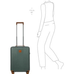 Ferrara - 4-Rollen-Kabinentrolley 55 cm (green)