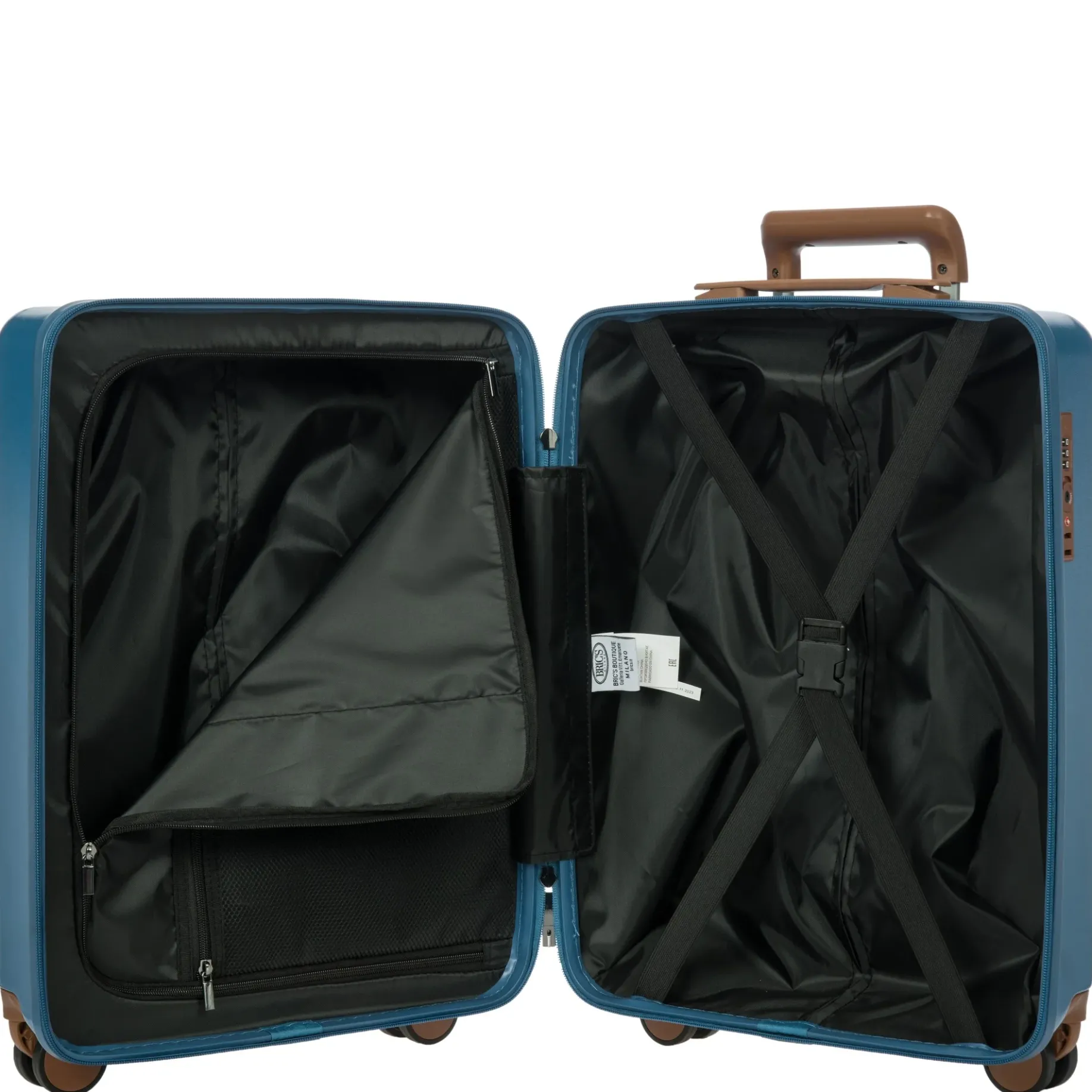 Ferrara - 4-Rollen-Kabinentrolley 55 cm (denim)