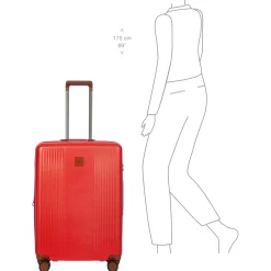 Ferrara - 4-Rollen-Trolley M 67 cm erw. (red)
