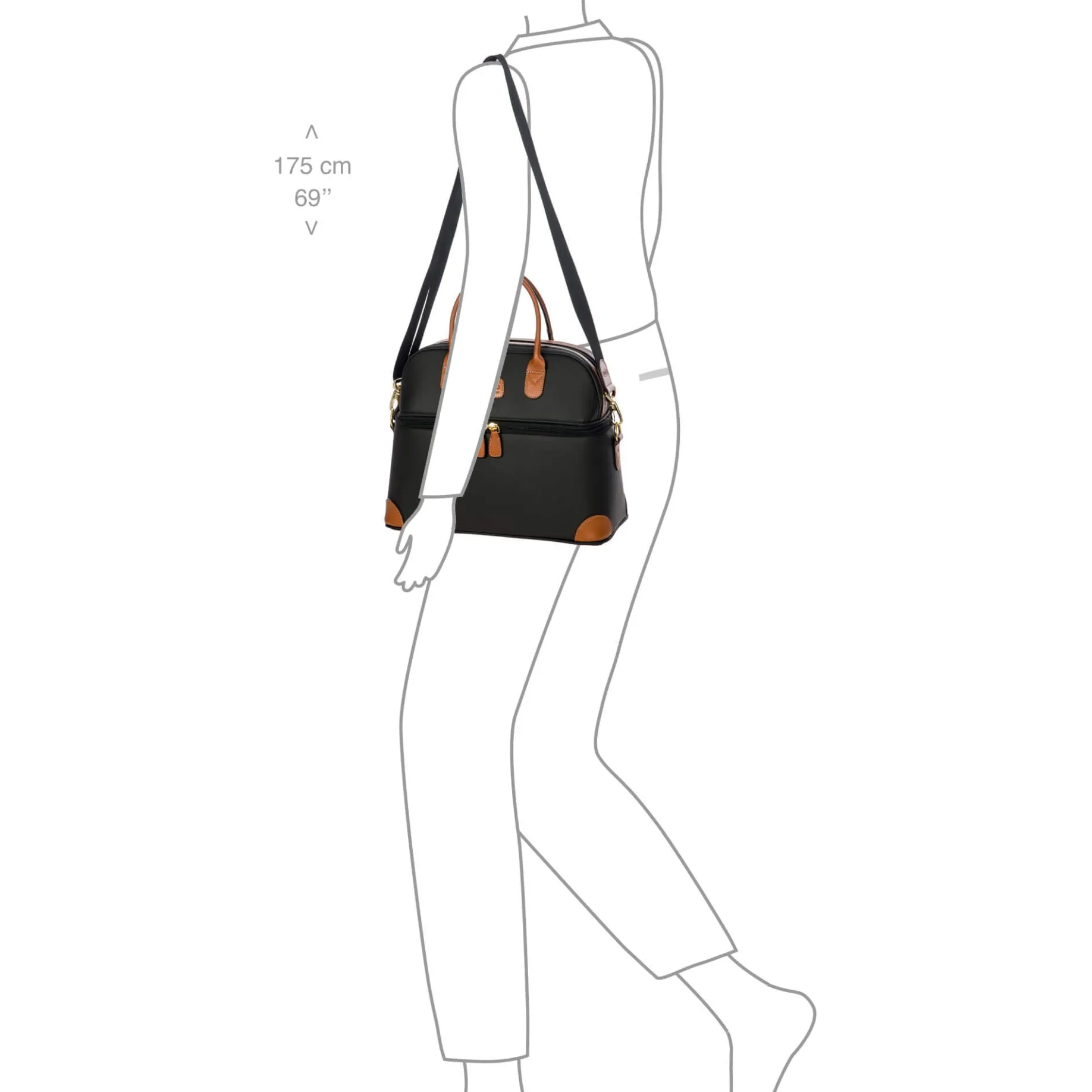 Firenze - Beauty Case 35 cm (black)