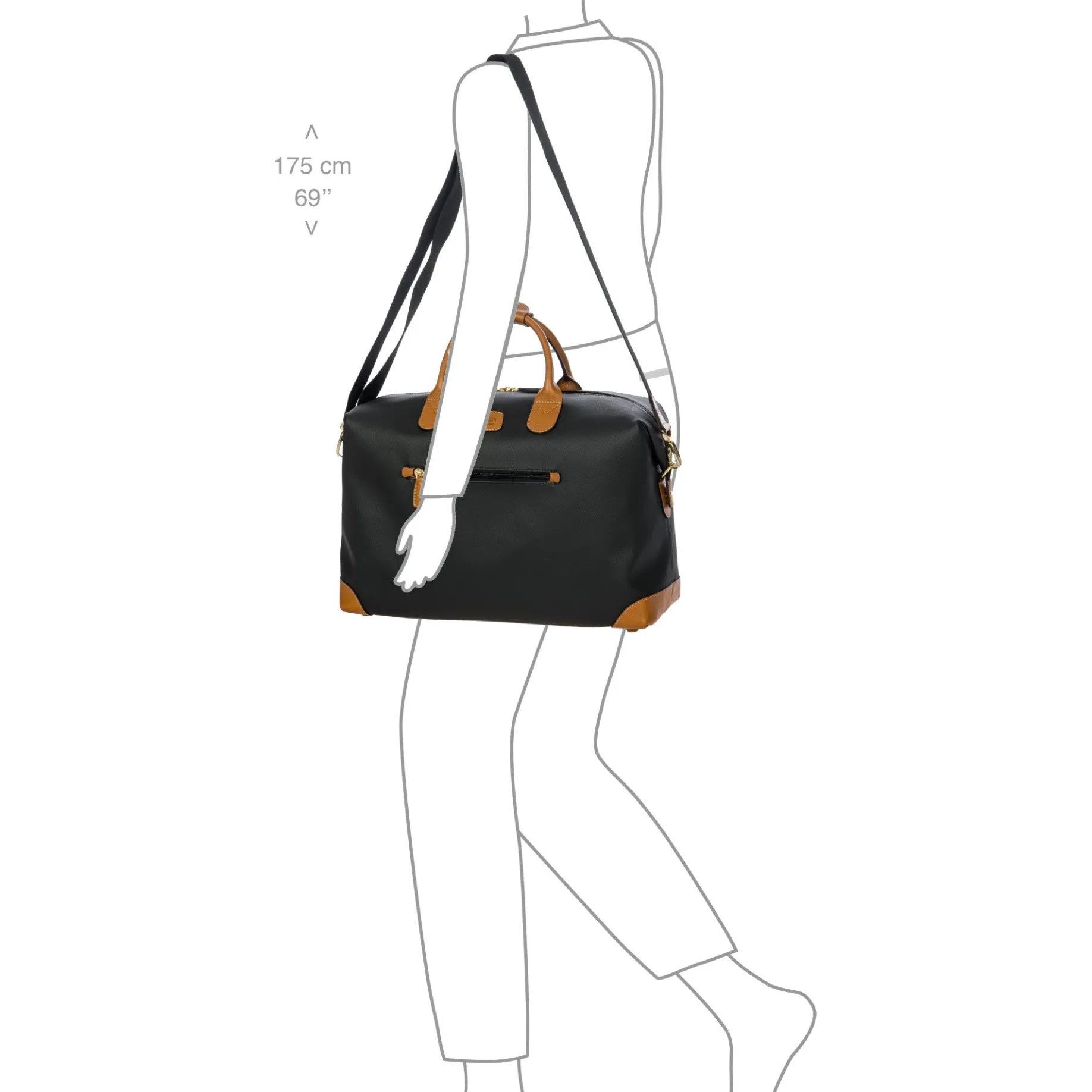 Firenze Weekender - Reisetasche 43 cm (black)