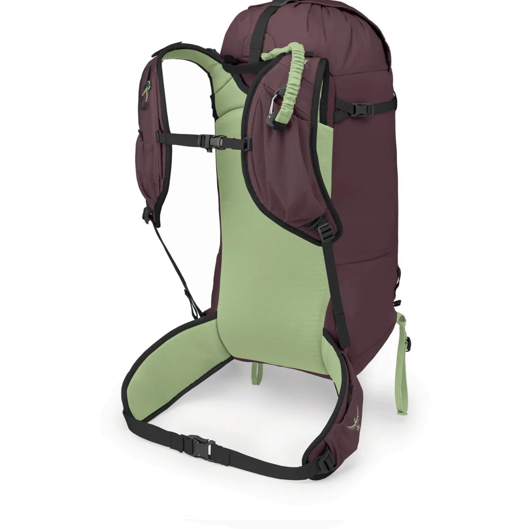 Firn 28 - Skirucksack 60 cm (elderberry purple/peppermint green, M/L)