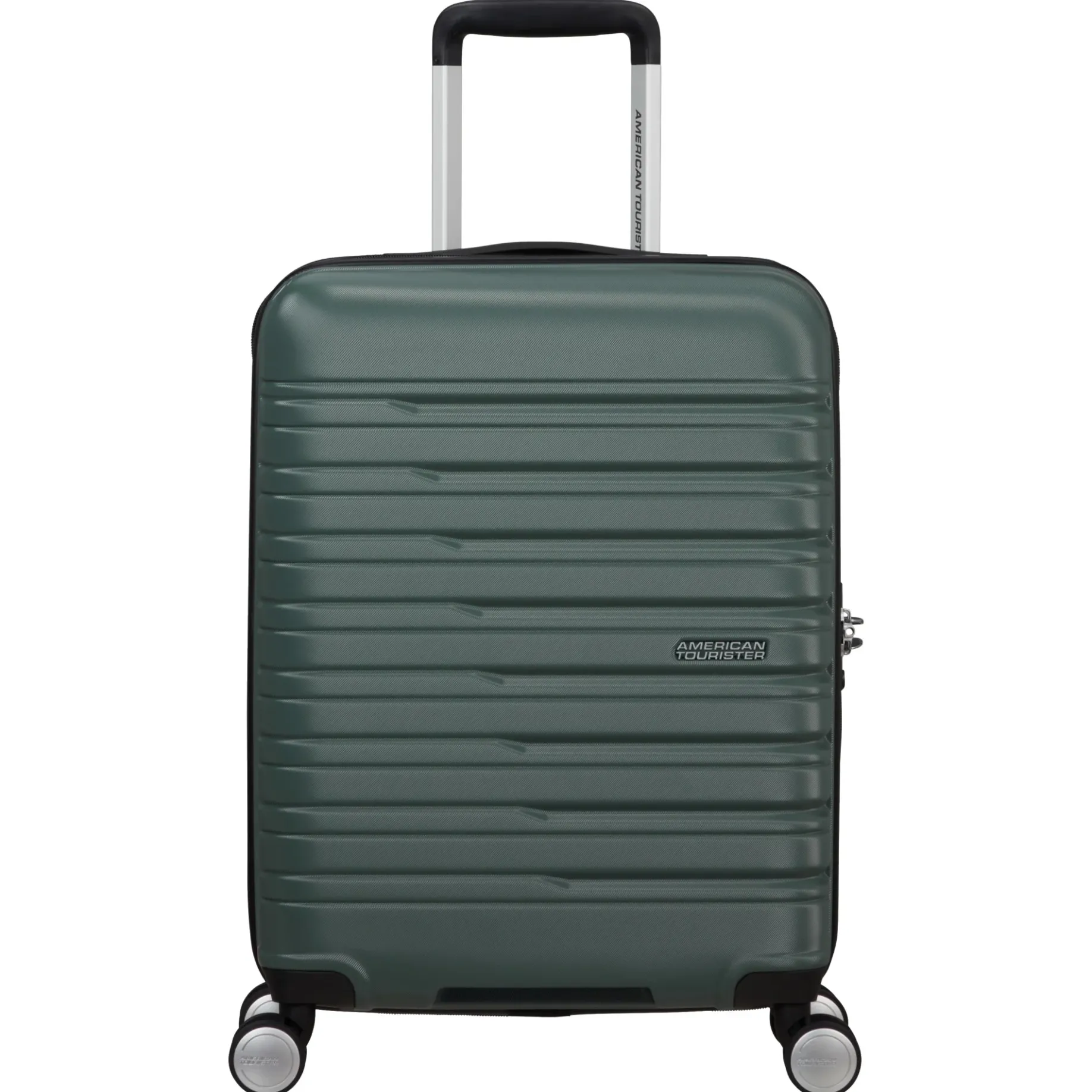 Flashline - 4-Rollen-Kabinentrolley 55 cm (grün)