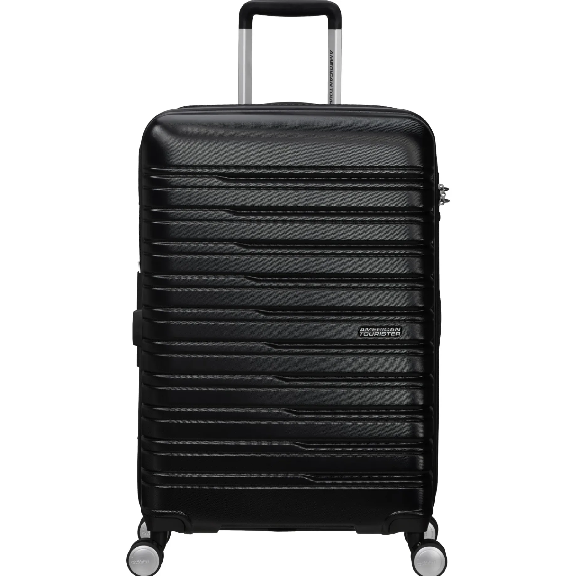 Flashline - 4-Rollen-Trolley 67 cm erw. (schwarz)