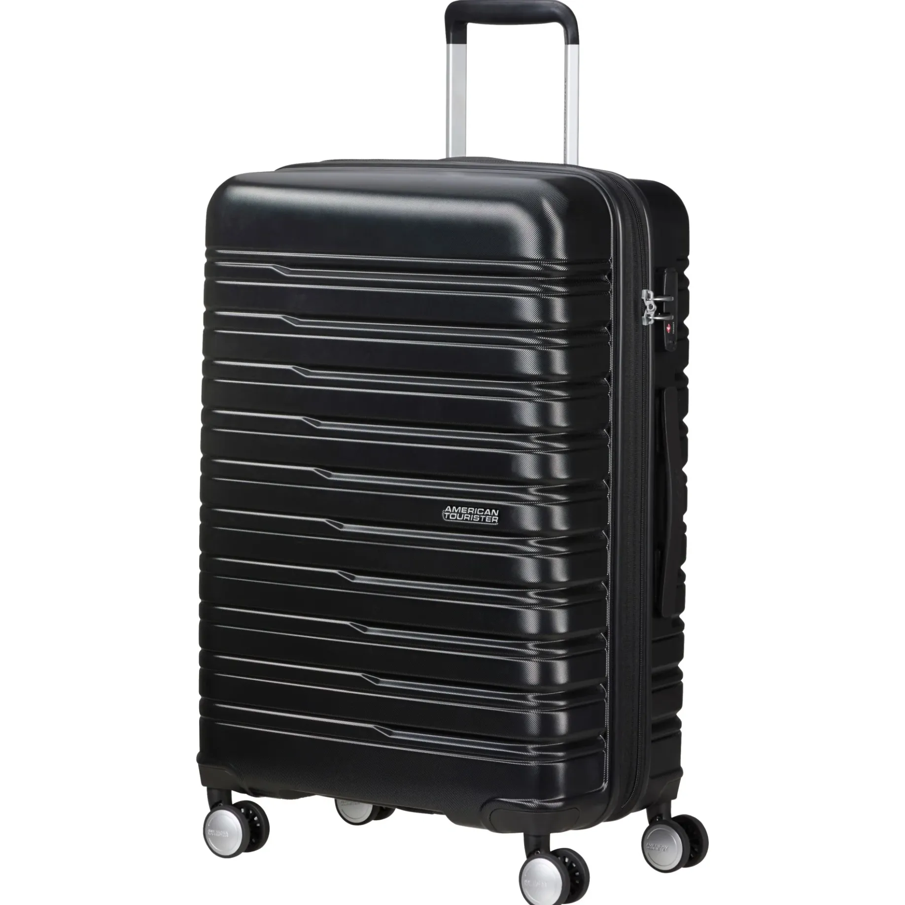 Flashline - 4-Rollen-Trolley 67 cm erw. (schwarz)