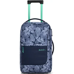 Flow - 2-Rollen Kabinentrolley S 54 cm (tropic blue)
