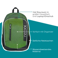 FLOW - Schulrucksack 42.5 cm (All about Neon)