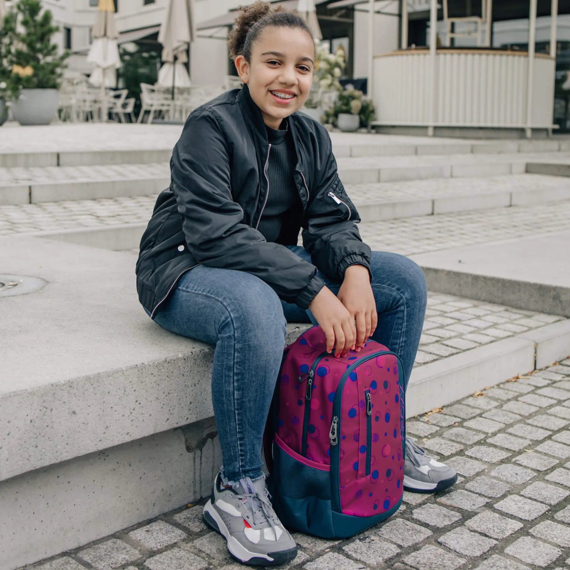 FLOW - Schulrucksack 42.5 cm (Bubble me around)