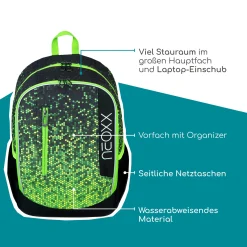 FLOW - Schulrucksack 42.5 cm (Pixel in my mind)