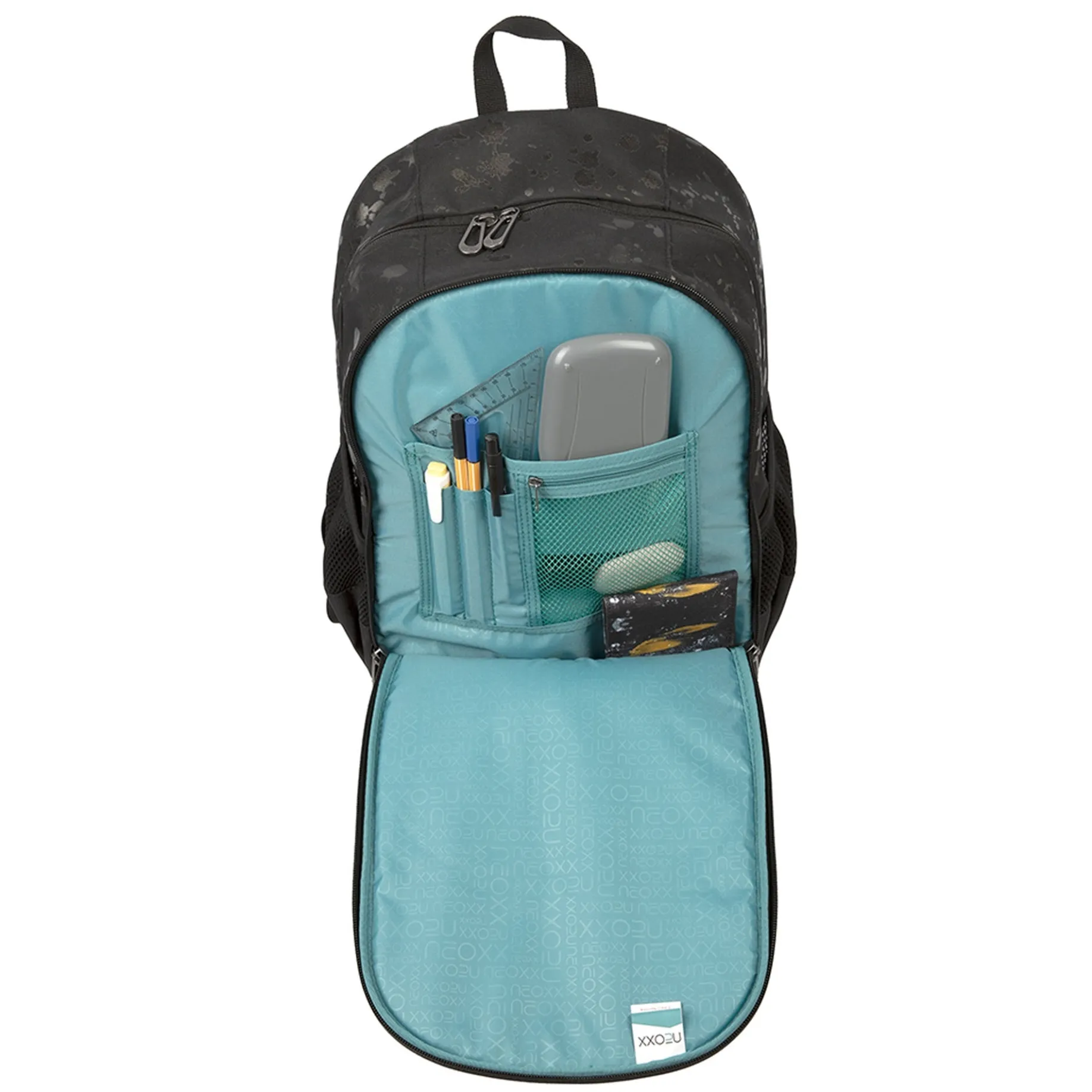 FLOW - Schulrucksack 42.5 cm (Splash in Black)