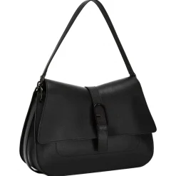 Flow L - Schultertasche 33 cm (black)