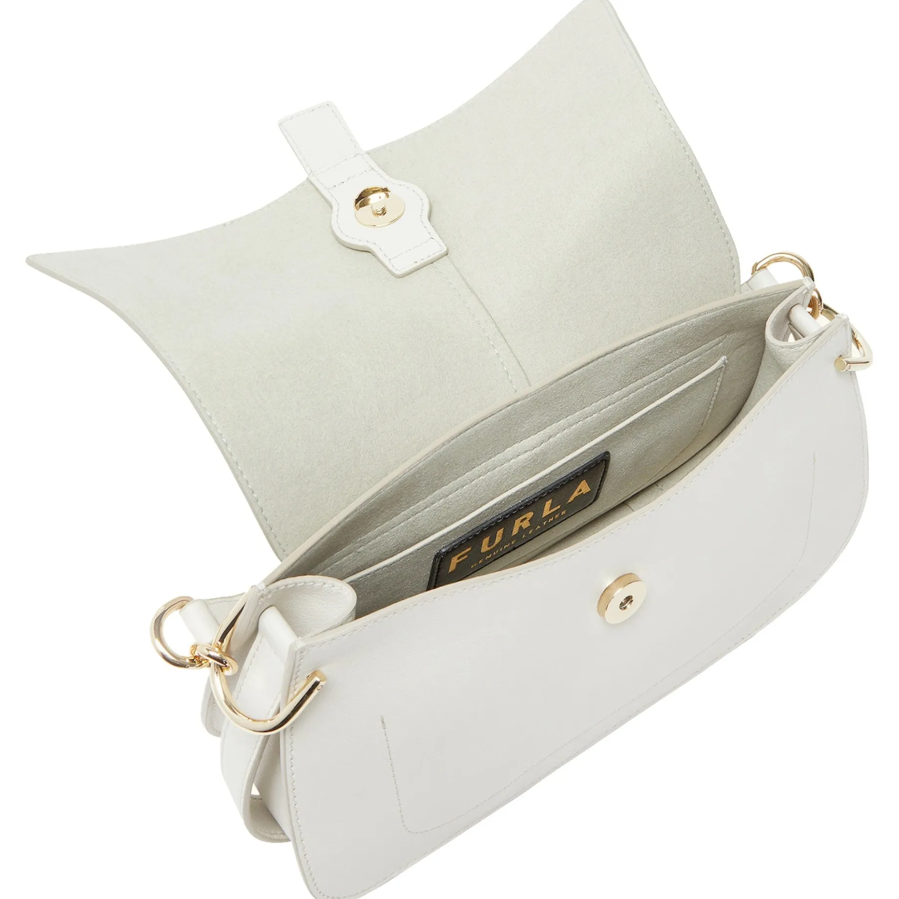 Flow M - Schultertasche 26 cm (marshmallow)
