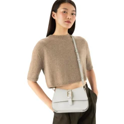 Flow M - Schultertasche 26 cm (marshmallow)