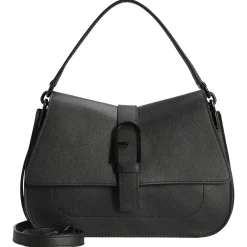 Flow M - Schultertasche 26 cm (black)