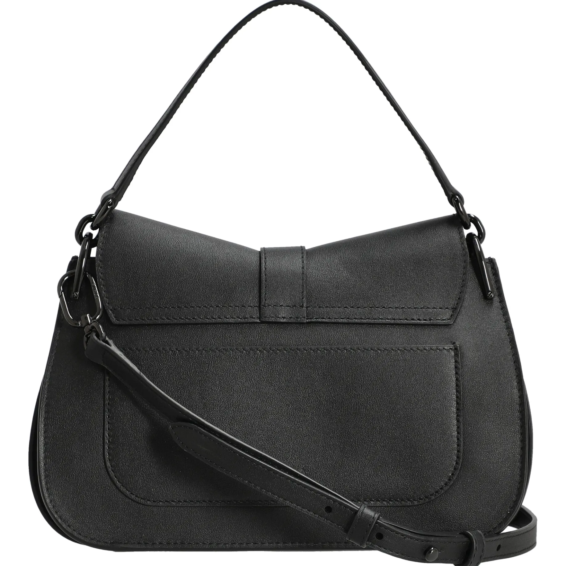 Flow M - Schultertasche 26 cm (black)