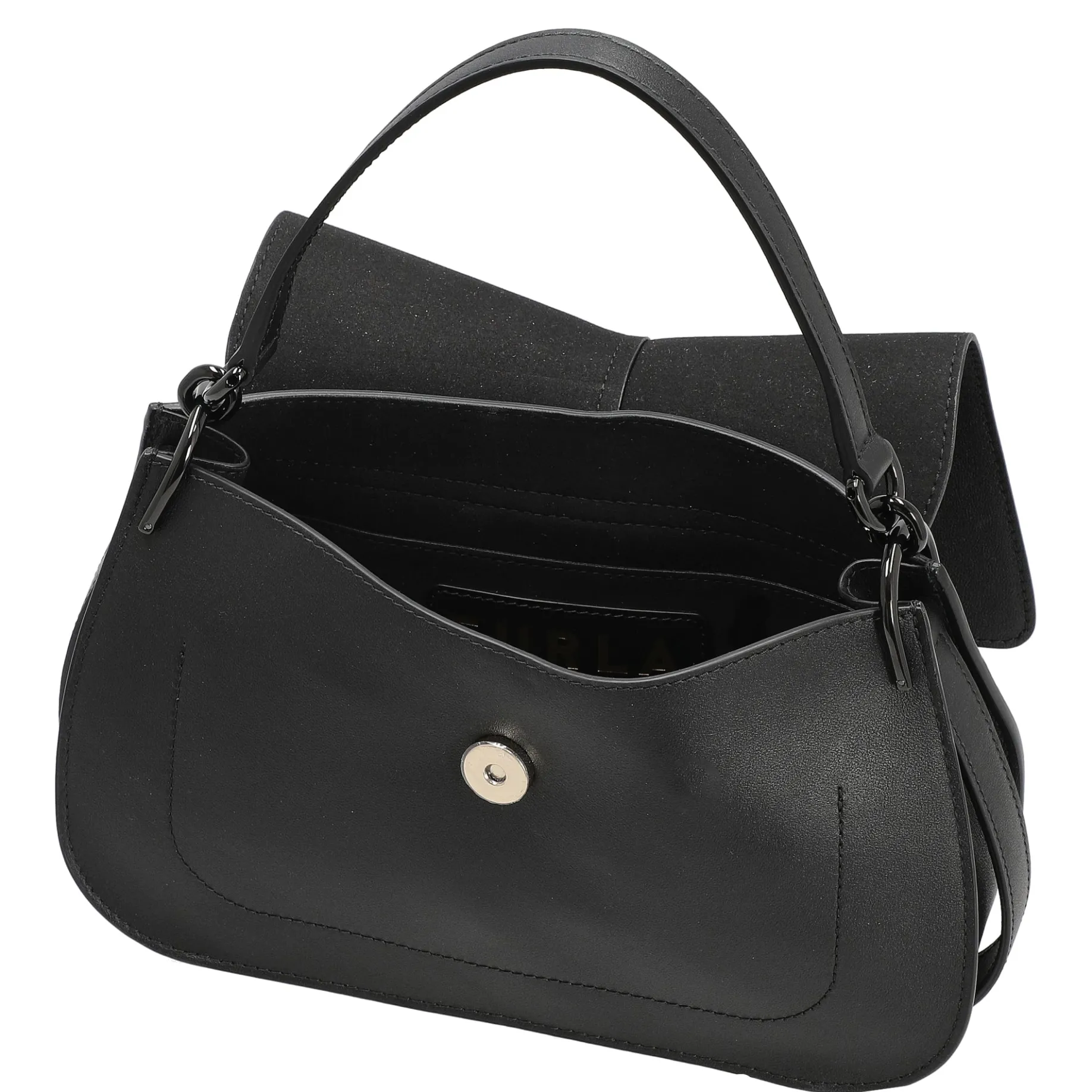 Flow M - Schultertasche 26 cm (black)