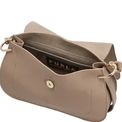 Flow M - Schultertasche 26 cm (greige)