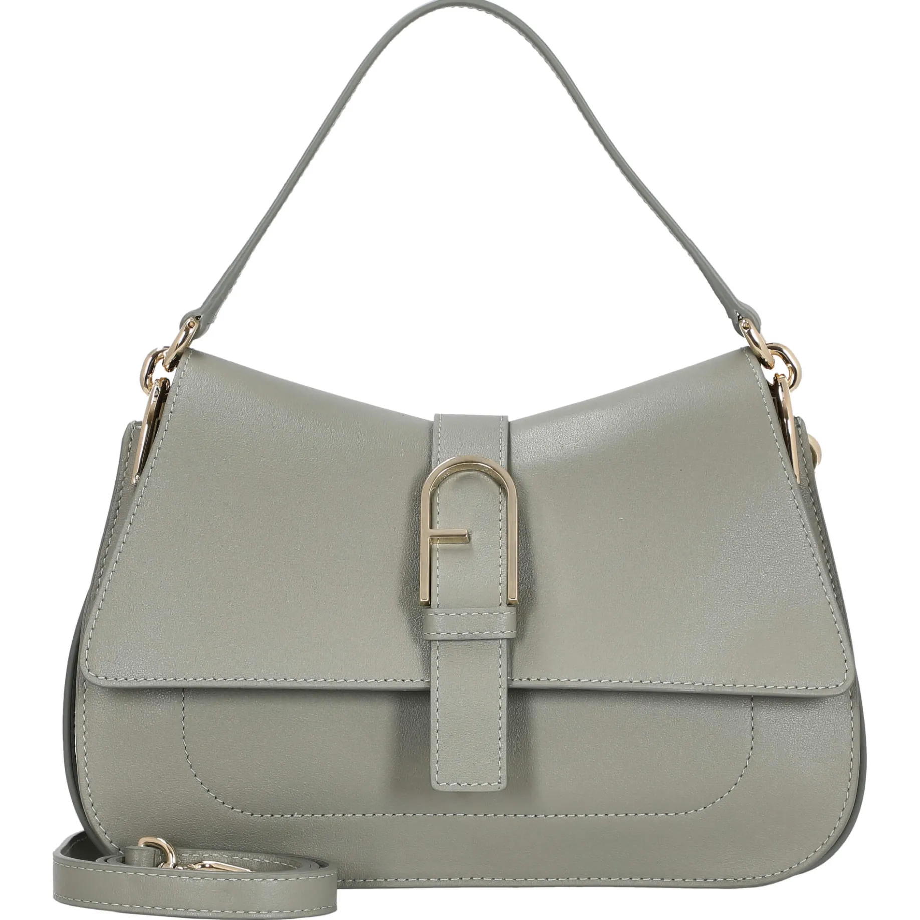 Flow M - Schultertasche 26 cm (agave)