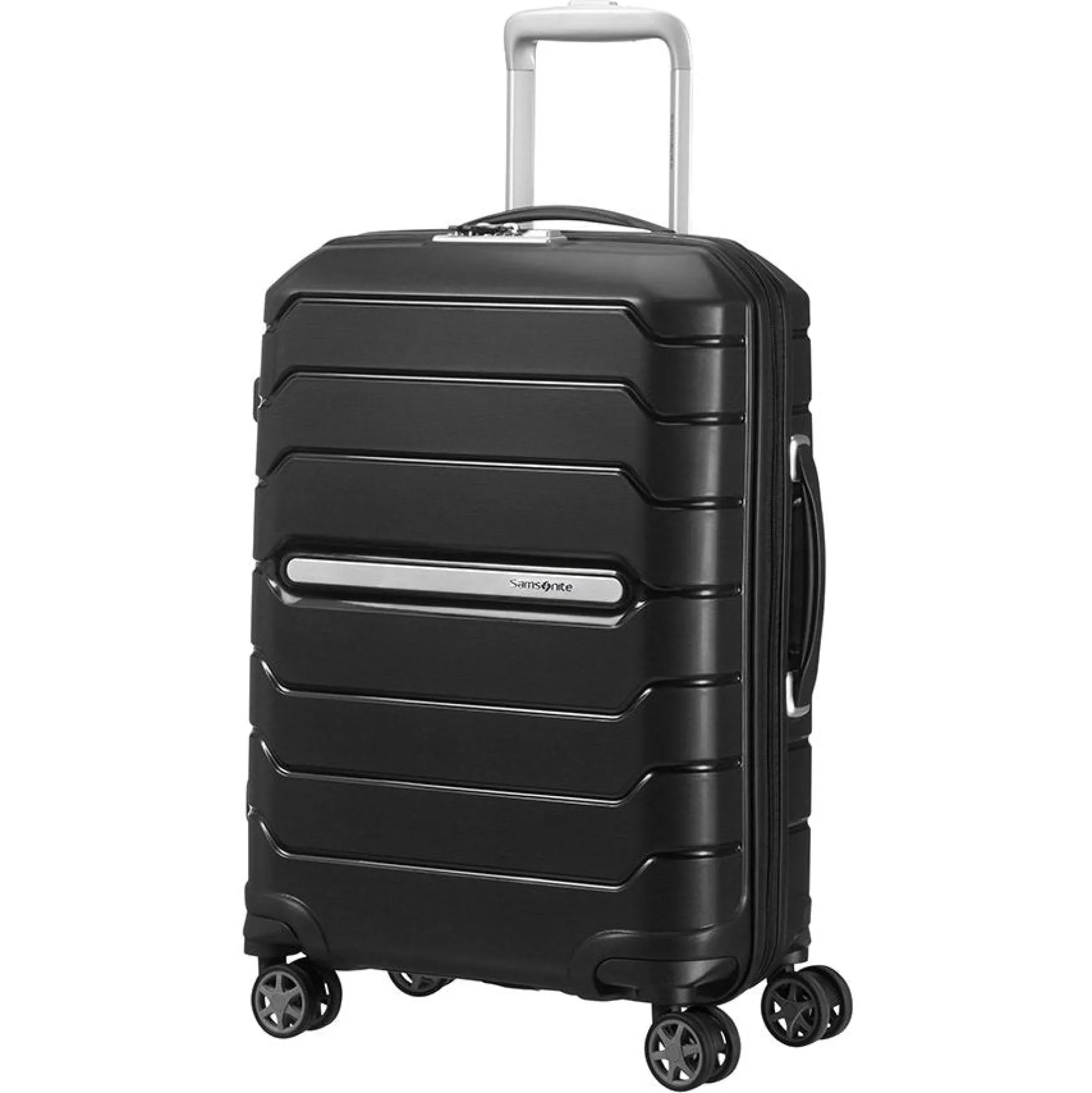 Flux 4-Rollen-Kabinentrolley 55 cm erw. (black)