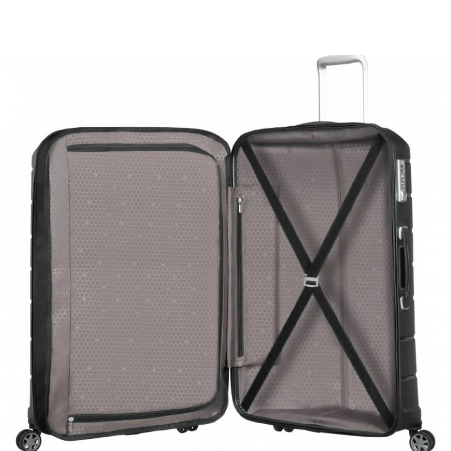 Flux 4-Rollen-Trolley M 68 cm erw. (black)