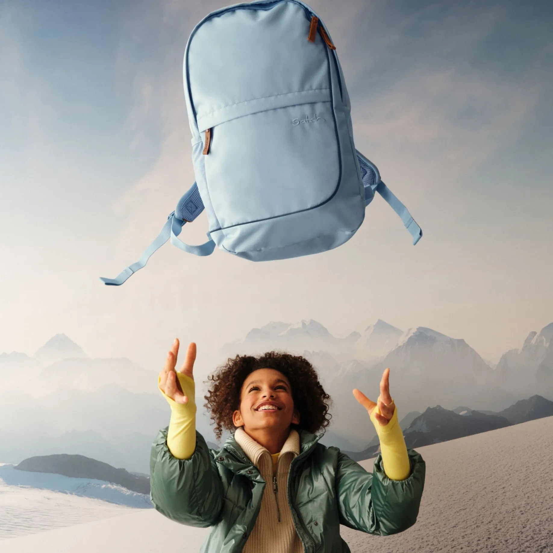 Fly - Freizeitrucksack 45 cm (pure ice blue)