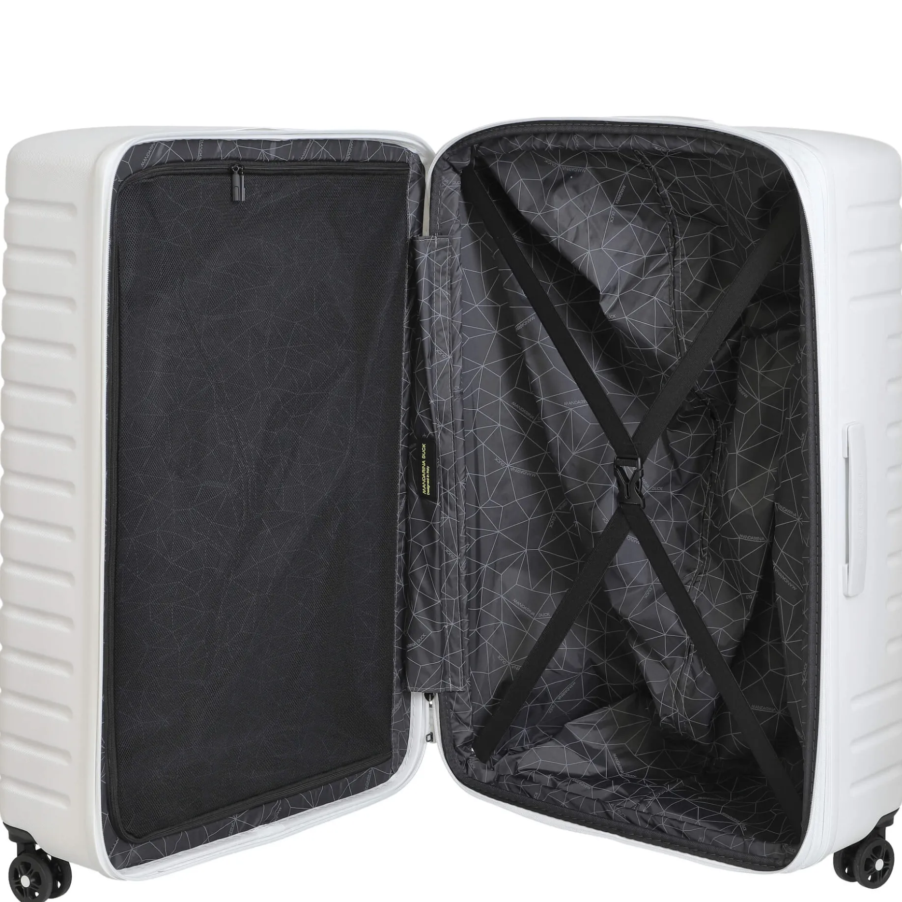 Flyduck - 4-Rollen-Trolley 75 cm erw. (blanc)