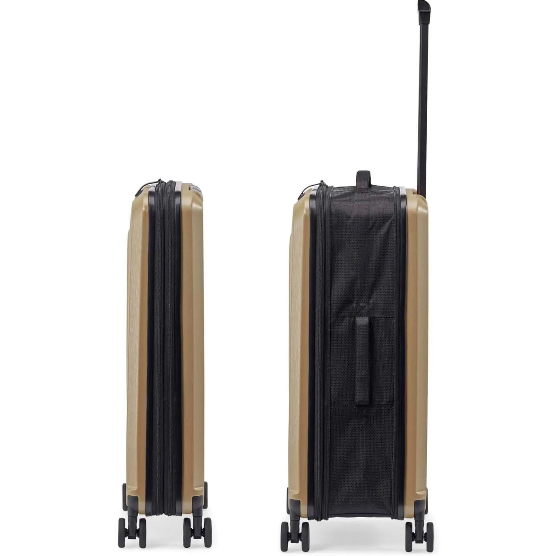 Foldaway - 4-Rollen-Trolley M 66 cm (faltbar) (champagne brown)