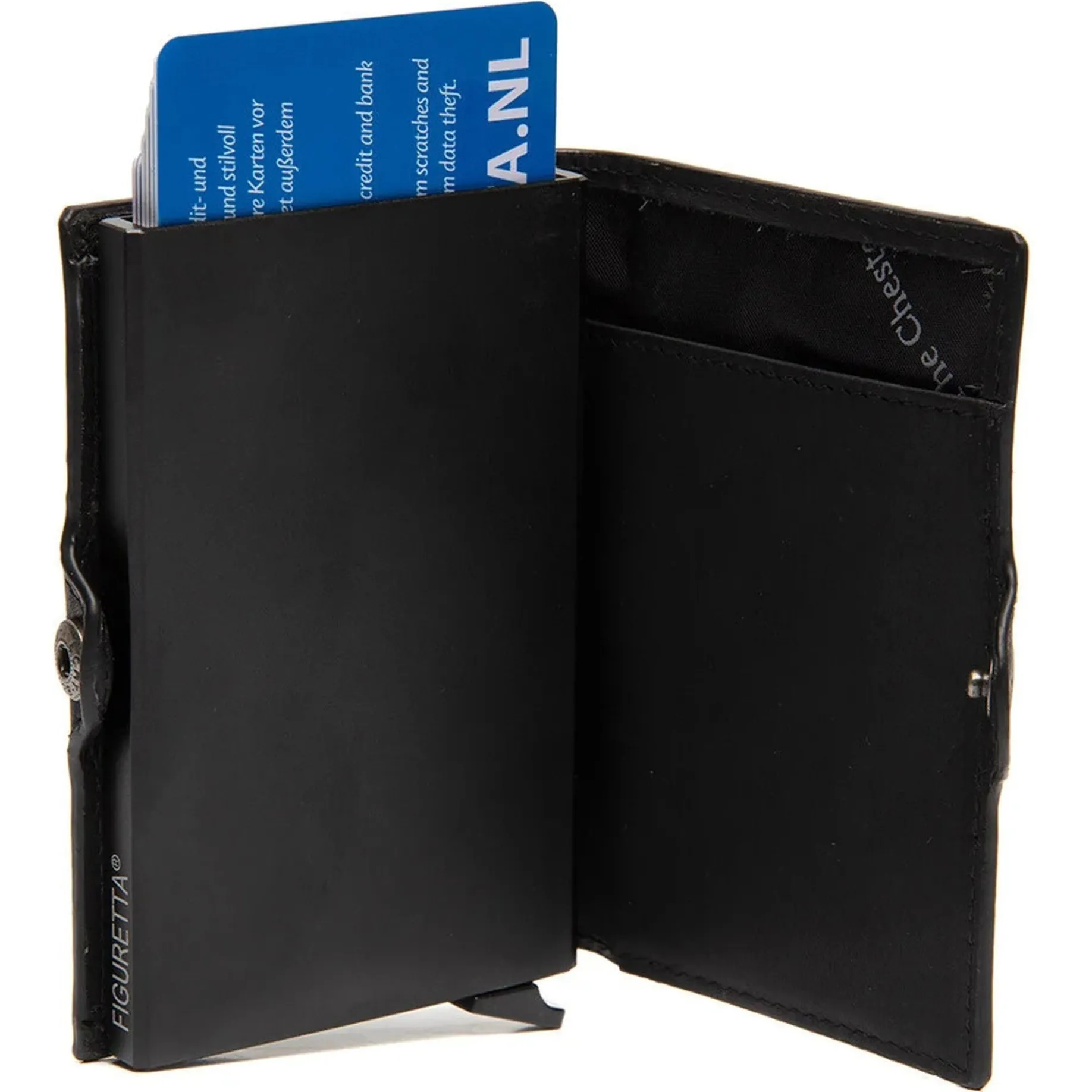 Francis - Kreditkartenetui 6cc 10 cm RFID (black)