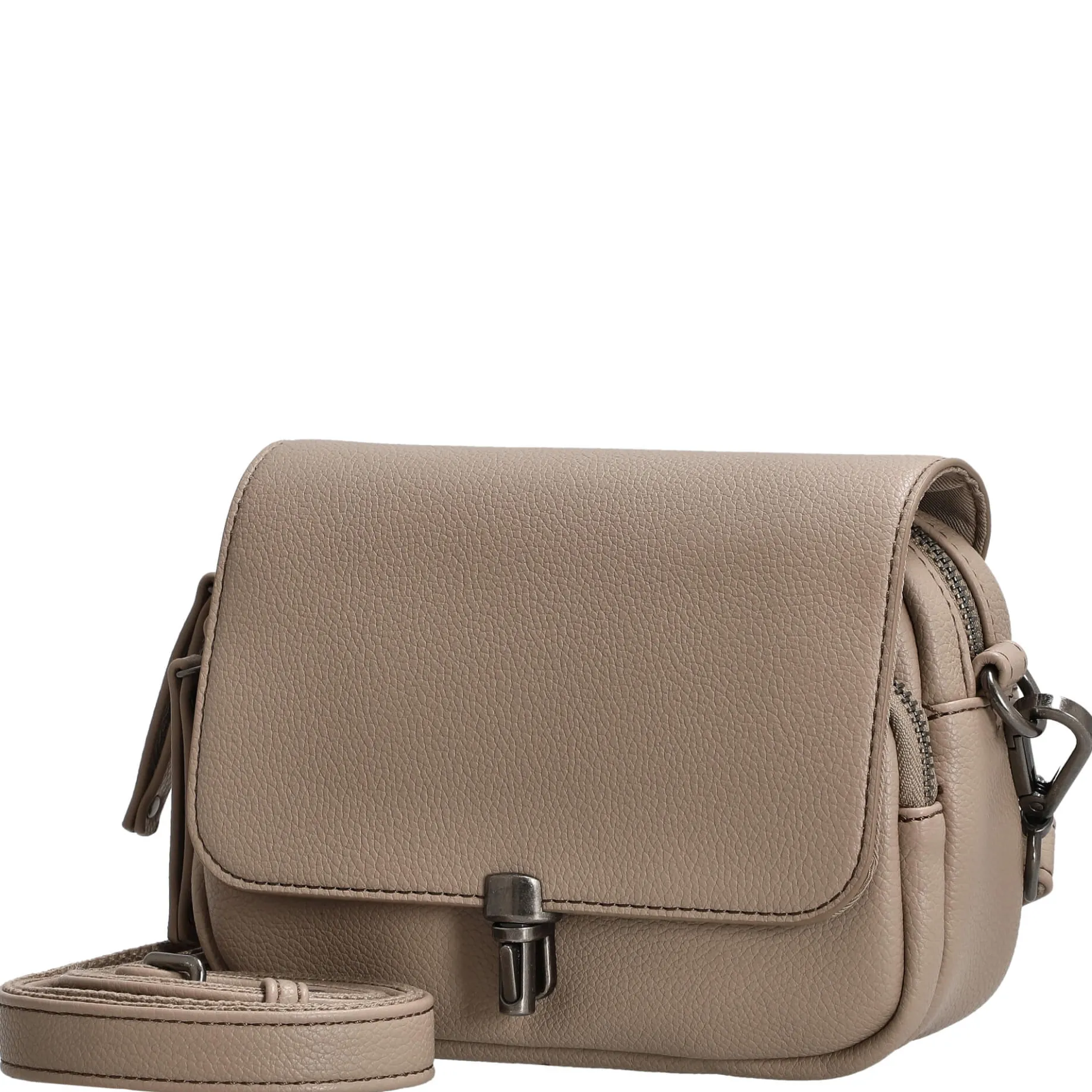 FREDsBRUDER Bestie - Umhängetasche 19.5 cm (powder taupe)