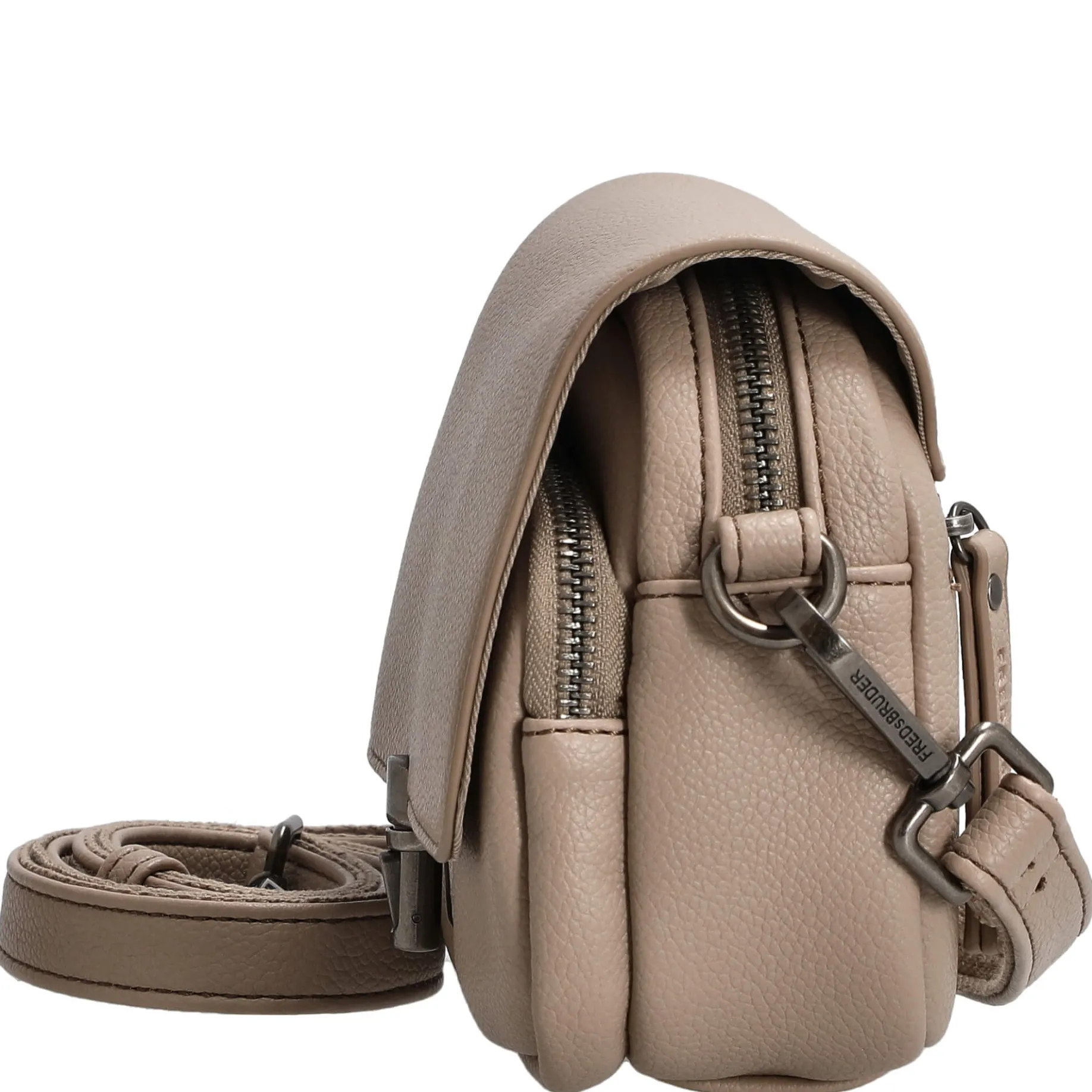 FREDsBRUDER Bestie - Umhängetasche 19.5 cm (powder taupe)